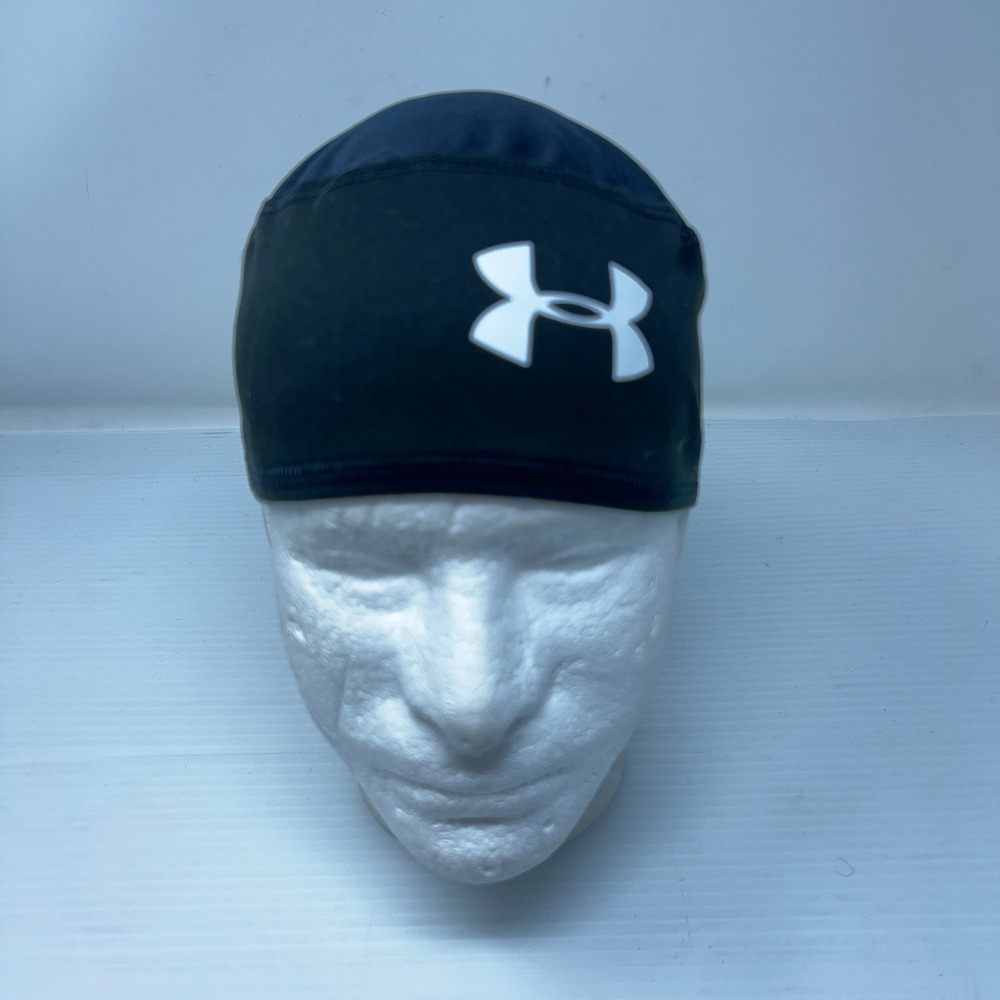 Under Armour Unisex OSFM Black Mesh Breathable Athletic Skull Cap Beanie New